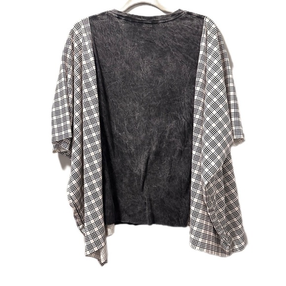 The Who 73 tee shirt up cycle raw hems one size acid wash - Picture 2 of 6